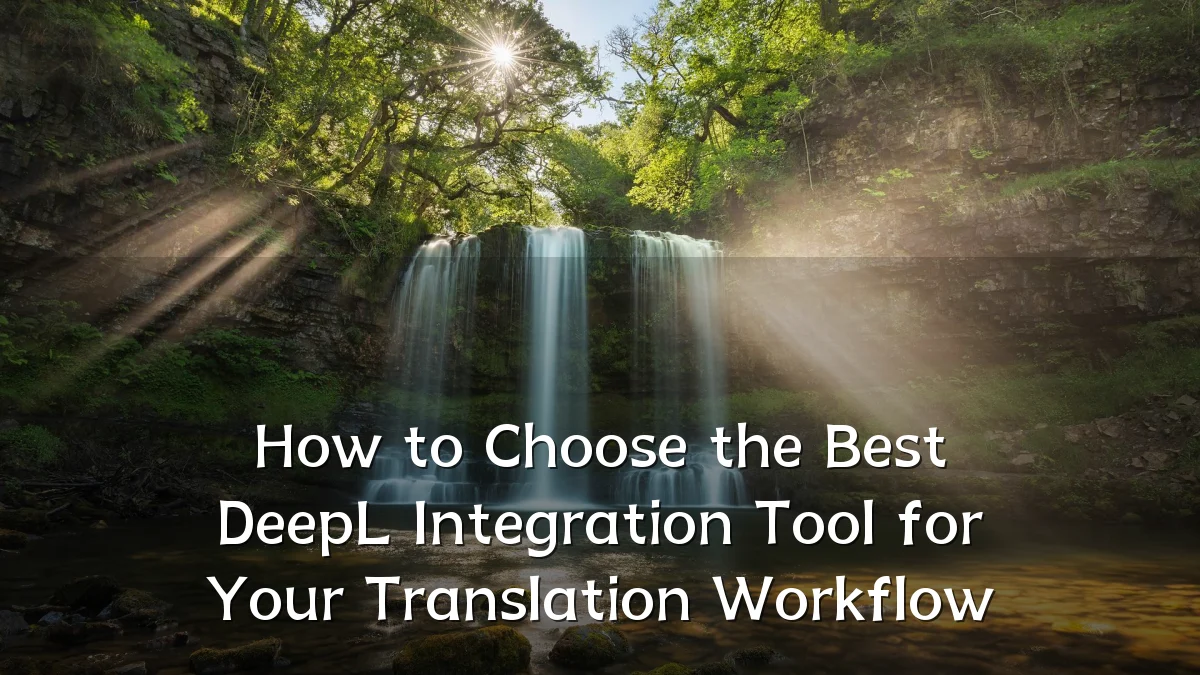 How to Choose the Best DeepL Integration Tool for Your Translation Workflow