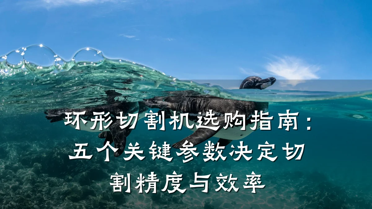 环形切割机选购指南：五个关键参数决定切割精度与效率