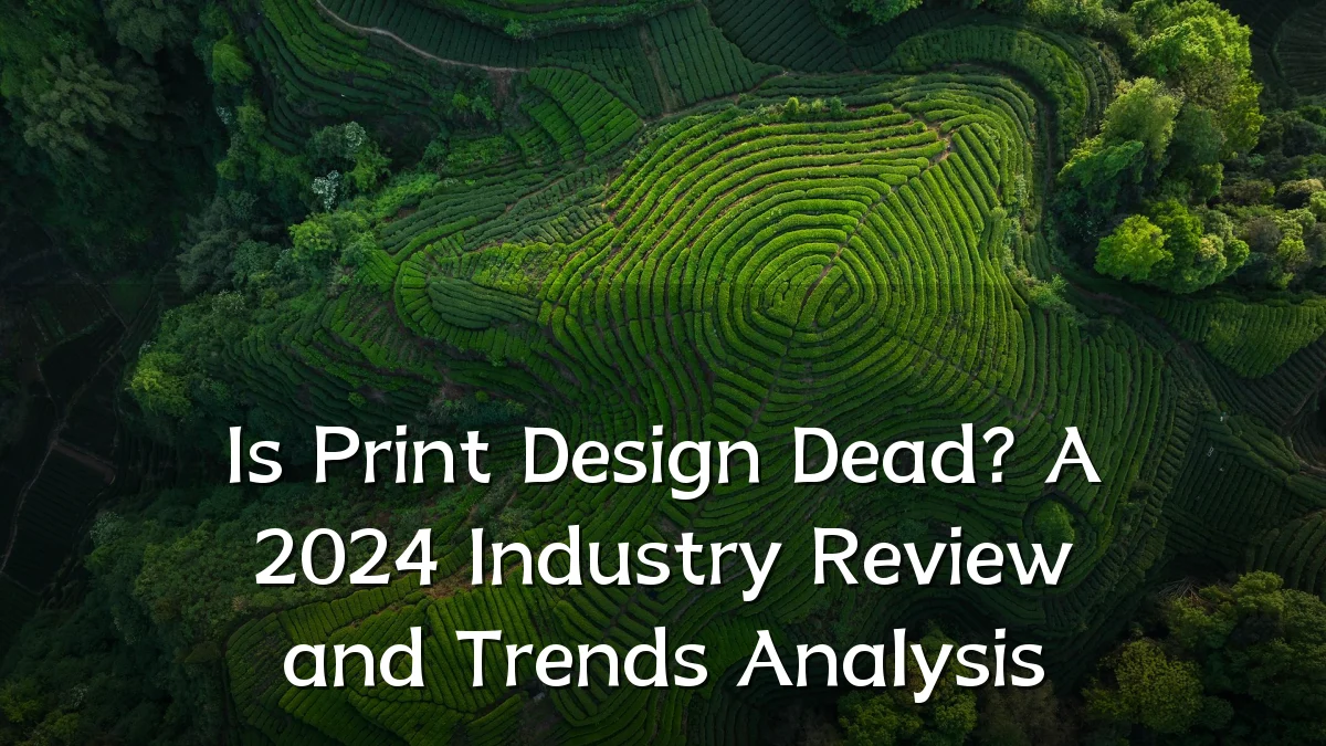 Is Print Design Dead? A 2024 Industry Review and Trends Analysis