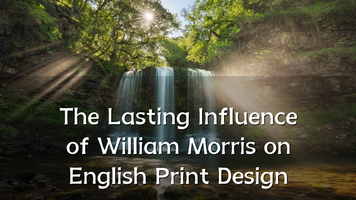 The Lasting Influence of William Morris on English Print Design