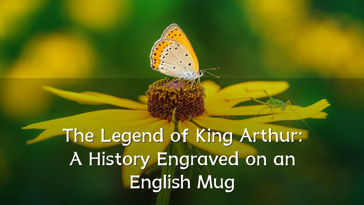 The Legend of King Arthur: A History Engraved on an English Mug