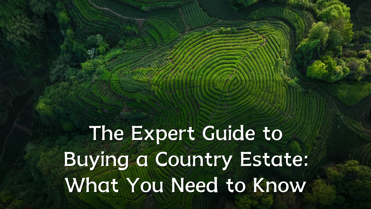 The Expert Guide to Buying a Country Estate: What You Need to Know