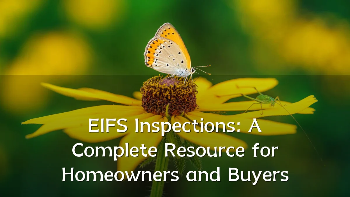 EIFS Inspections: A Complete Resource for Homeowners and Buyers